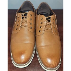 Bruno Marc Oxfords Shoes Mens 13 Brown Lace Up Casual‎ Derby Sneakers SBOX2336M
